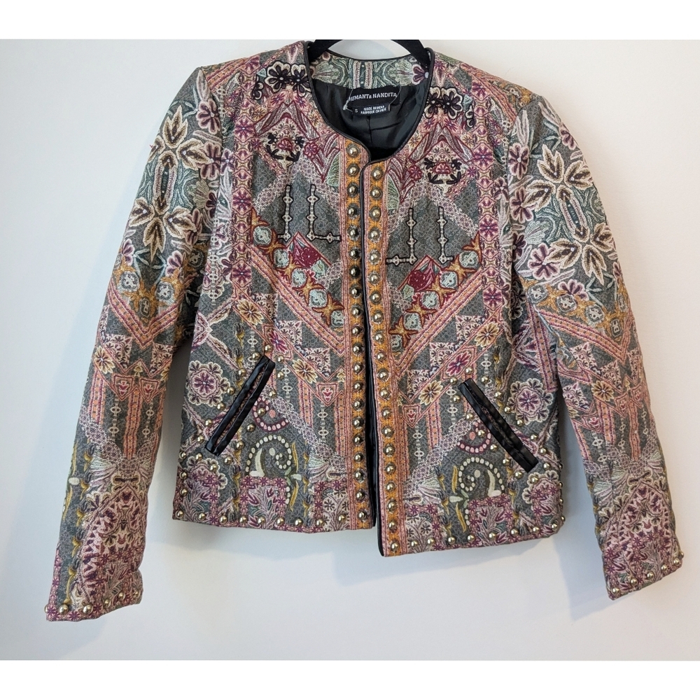Hemant & Nandita Irina Tapestry Jacket - Picture 2 of 9